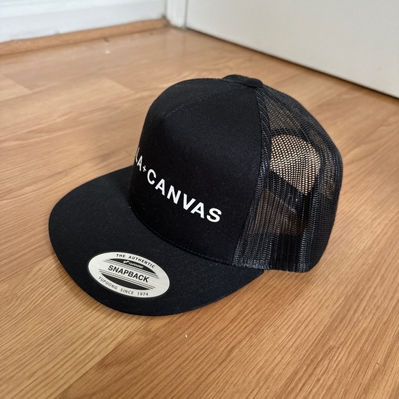 Bella + Canvas, Baseball Cap, Black, One Size - Picture 4 of 7